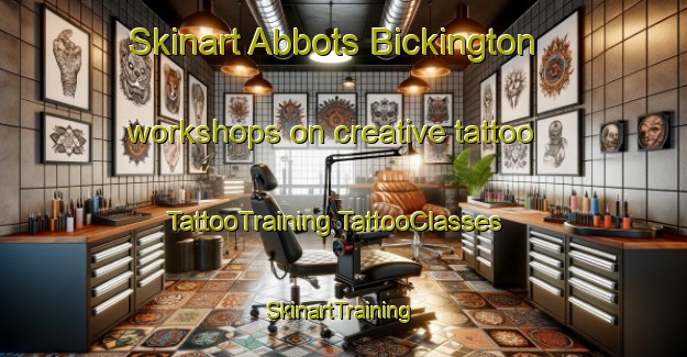 Skinart Abbots Bickington workshops on creative tattoo | #TattooTraining #TattooClasses #SkinartTraining-United Kingdom