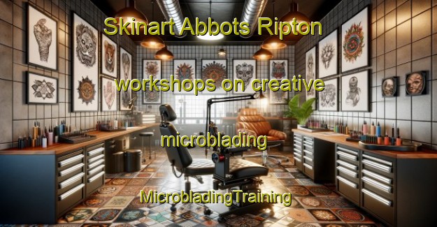 Skinart Abbots Ripton workshops on creative microblading | #MicrobladingTraining #MicrobladingClasses #SkinartTraining-United Kingdom