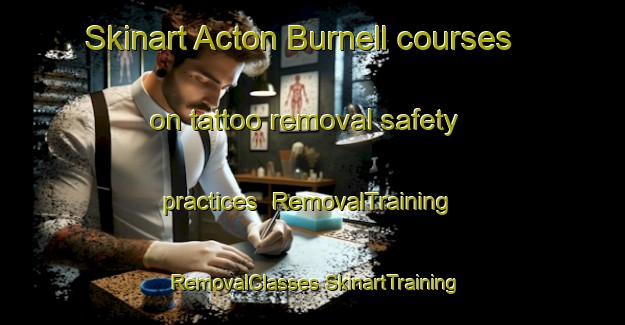 Skinart Acton Burnell courses on tattoo removal safety practices | #RemovalTraining #RemovalClasses #SkinartTraining-United Kingdom