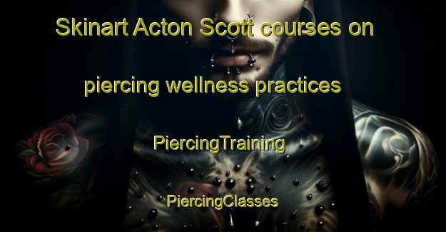 Skinart Acton Scott courses on piercing wellness practices | #PiercingTraining #PiercingClasses #SkinartTraining-United Kingdom