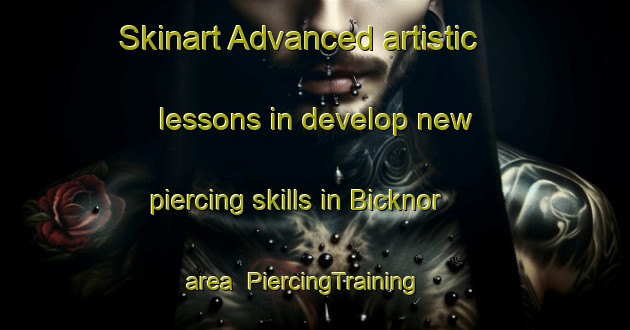 Skinart Advanced artistic lessons in develop new piercing skills in Bicknor area | PiercingTraining | PiercingClasses | SkinartTraining-United Kingdom