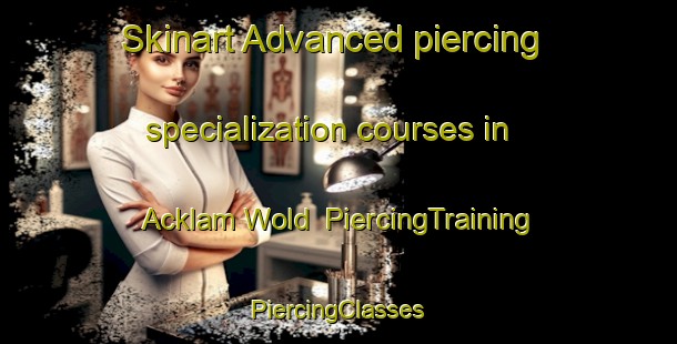 Skinart Advanced piercing specialization courses in Acklam Wold | #PiercingTraining #PiercingClasses #SkinartTraining-United Kingdom