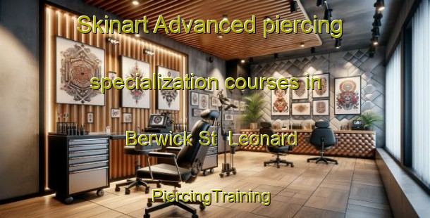 Skinart Advanced piercing specialization courses in Berwick St  Leonard | #PiercingTraining #PiercingClasses #SkinartTraining-United Kingdom