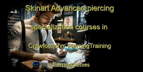 Skinart Advanced piercing specialization courses in Crawfordjohn | #PiercingTraining #PiercingClasses #SkinartTraining-United Kingdom