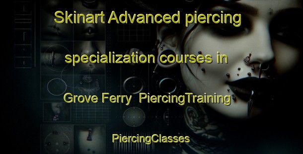 Skinart Advanced piercing specialization courses in Grove Ferry | #PiercingTraining #PiercingClasses #SkinartTraining-United Kingdom