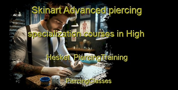 Skinart Advanced piercing specialization courses in High Hesket | #PiercingTraining #PiercingClasses #SkinartTraining-United Kingdom