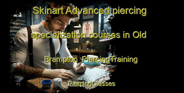 Skinart Advanced piercing specialization courses in Old Brampton | #PiercingTraining #PiercingClasses #SkinartTraining-United Kingdom