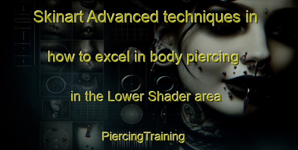 Skinart Advanced techniques in how to excel in body piercing in the Lower Shader area | PiercingTraining | PiercingClasses | SkinartTraining-United Kingdom
