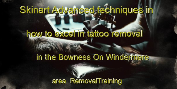 Skinart Advanced techniques in how to excel in tattoo removal in the Bowness On Windermere area | RemovalTraining | RemovalClasses | SkinartTraining-United Kingdom