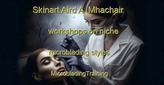 Skinart Aird A  Mhachair workshops on niche microblading styles | MicrobladingTraining | MicrobladingClasses | SkinartTraining-United Kingdom