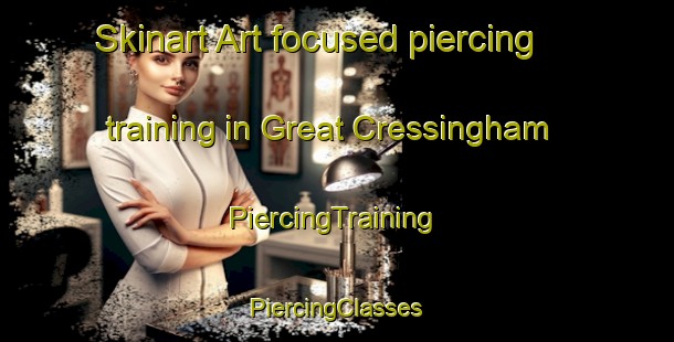 Skinart Art-focused piercing training in Great Cressingham | #PiercingTraining #PiercingClasses #SkinartTraining-United Kingdom