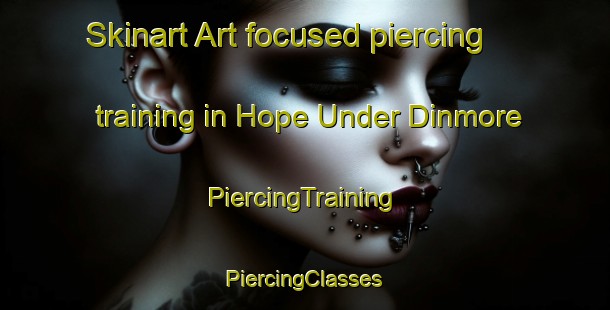 Skinart Art-focused piercing training in Hope Under Dinmore | #PiercingTraining #PiercingClasses #SkinartTraining-United Kingdom