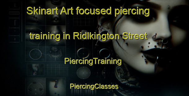 Skinart Art-focused piercing training in Ridlkington Street | #PiercingTraining #PiercingClasses #SkinartTraining-United Kingdom