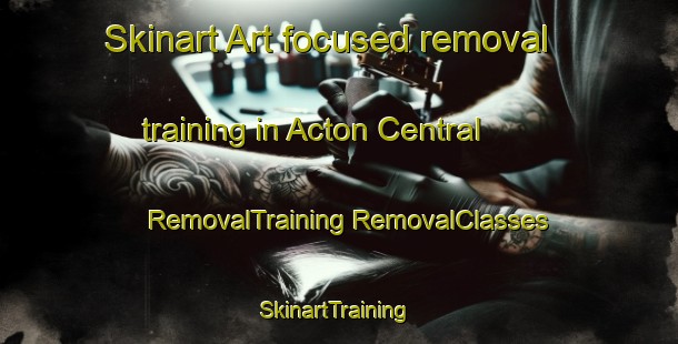 Skinart Art-focused removal training in Acton Central | #RemovalTraining #RemovalClasses #SkinartTraining-United Kingdom