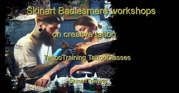 Skinart Badlesmere workshops on creative tattoo | #TattooTraining #TattooClasses #SkinartTraining-United Kingdom