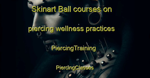 Skinart Ball courses on piercing wellness practices | #PiercingTraining #PiercingClasses #SkinartTraining-United Kingdom