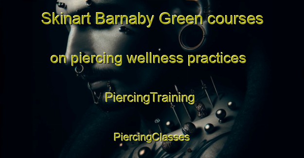 Skinart Barnaby Green courses on piercing wellness practices | #PiercingTraining #PiercingClasses #SkinartTraining-United Kingdom