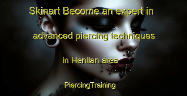 Skinart Become an expert in advanced piercing techniques in Henllan area | PiercingTraining | PiercingClasses | SkinartTraining-United Kingdom