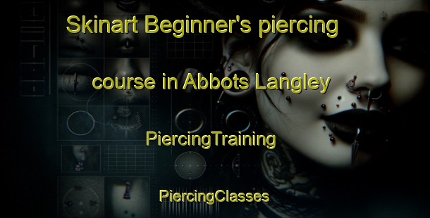 Skinart Beginner's piercing course in Abbots Langley | #PiercingTraining #PiercingClasses #SkinartTraining-United Kingdom