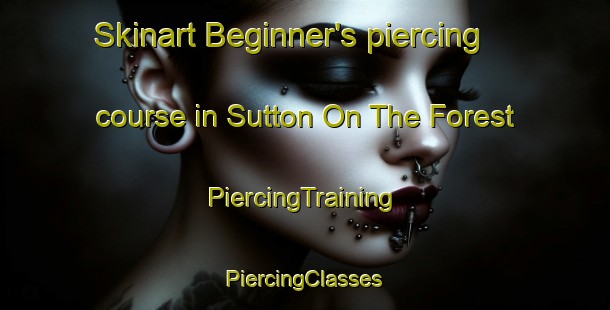 Skinart Beginner's piercing course in Sutton On The Forest | #PiercingTraining #PiercingClasses #SkinartTraining-United Kingdom