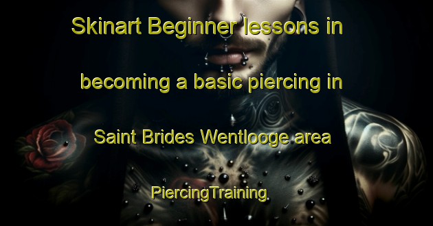 Skinart Beginner lessons in becoming a basic piercing in Saint Brides Wentlooge area | PiercingTraining | PiercingClasses | SkinartTraining-United Kingdom