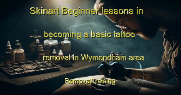 Skinart Beginner lessons in becoming a basic tattoo removal in Wymondham area | RemovalTraining | RemovalClasses | SkinartTraining-United Kingdom