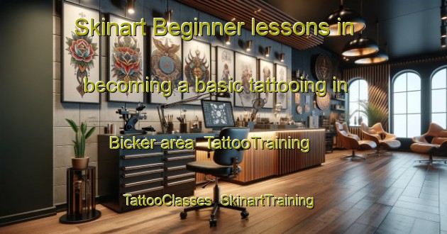 Skinart Beginner lessons in becoming a basic tattooing in Bicker area | TattooTraining | TattooClasses | SkinartTraining-United Kingdom