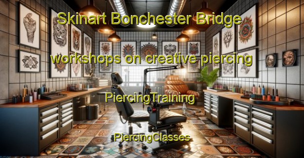 Skinart Bonchester Bridge workshops on creative piercing | #PiercingTraining #PiercingClasses #SkinartTraining-United Kingdom