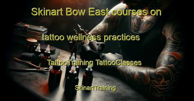 Skinart Bow East courses on tattoo wellness practices | #TattooTraining #TattooClasses #SkinartTraining-United Kingdom