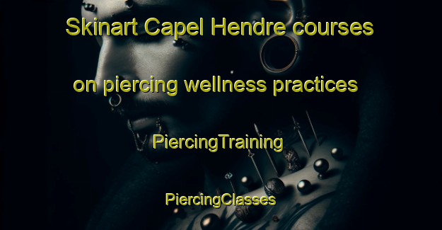 Skinart Capel Hendre courses on piercing wellness practices | #PiercingTraining #PiercingClasses #SkinartTraining-United Kingdom