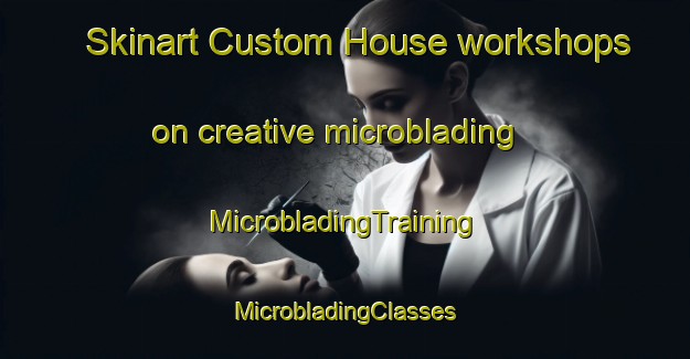 Skinart Custom House workshops on creative microblading | #MicrobladingTraining #MicrobladingClasses #SkinartTraining-United Kingdom