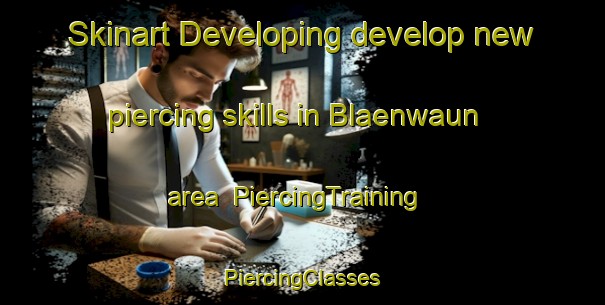 Skinart Developing develop new piercing skills in Blaenwaun area | #PiercingTraining #PiercingClasses #SkinartTraining-United Kingdom