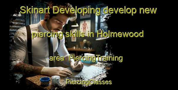 Skinart Developing develop new piercing skills in Holmewood area | #PiercingTraining #PiercingClasses #SkinartTraining-United Kingdom