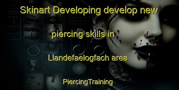 Skinart Developing develop new piercing skills in Llandefaelogfach area | #PiercingTraining #PiercingClasses #SkinartTraining-United Kingdom