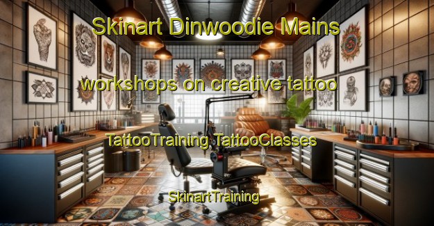 Skinart Dinwoodie Mains workshops on creative tattoo | #TattooTraining #TattooClasses #SkinartTraining-United Kingdom