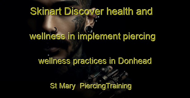 Skinart Discover health and wellness in implement piercing wellness practices in Donhead St Mary | PiercingTraining | PiercingClasses | SkinartTraining-United Kingdom