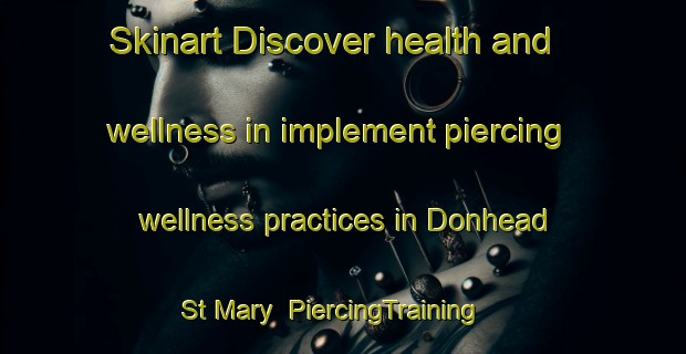 Skinart Discover health and wellness in implement piercing wellness practices in Donhead St Mary | PiercingTraining | PiercingClasses | SkinartTraining-United Kingdom