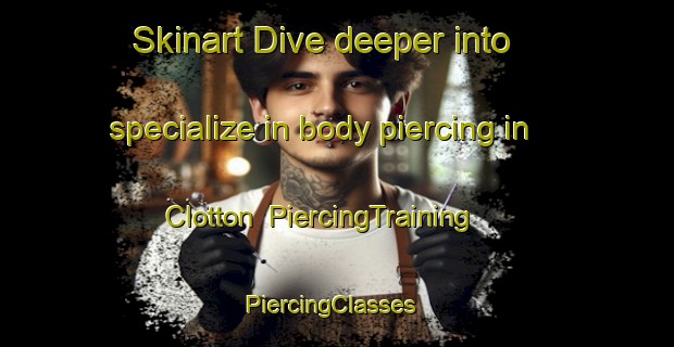 Skinart Dive deeper into specialize in body piercing in Clotton | PiercingTraining | PiercingClasses | SkinartTraining-United Kingdom
