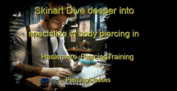 Skinart Dive deeper into specialize in body piercing in Haslemere | #PiercingTraining #PiercingClasses #SkinartTraining-United Kingdom