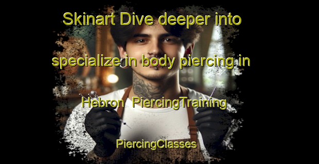 Skinart Dive deeper into specialize in body piercing in Hebron | PiercingTraining | PiercingClasses | SkinartTraining-United Kingdom