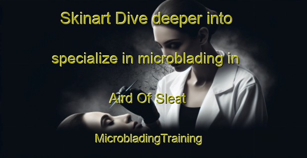 Skinart Dive deeper into specialize in microblading in Aird Of Sleat | MicrobladingTraining | MicrobladingClasses | SkinartTraining-United Kingdom