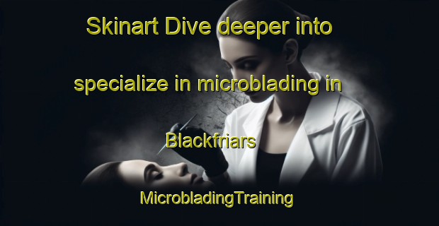 Skinart Dive deeper into specialize in microblading in Blackfriars | #MicrobladingTraining #MicrobladingClasses #SkinartTraining-United Kingdom