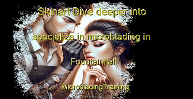 Skinart Dive deeper into specialize in microblading in Fountainhall | #MicrobladingTraining #MicrobladingClasses #SkinartTraining-United Kingdom