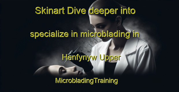 Skinart Dive deeper into specialize in microblading in Henfynyw Upper | MicrobladingTraining | MicrobladingClasses | SkinartTraining-United Kingdom