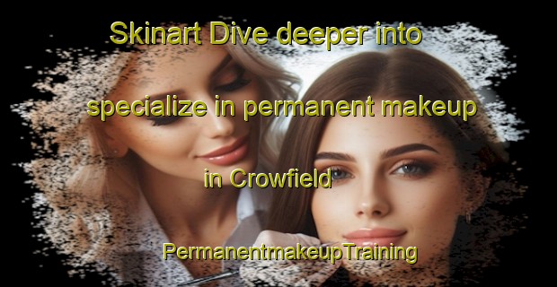 Skinart Dive deeper into specialize in permanent makeup in Crowfield | #PermanentmakeupTraining #PermanentmakeupClasses #SkinartTraining-United Kingdom