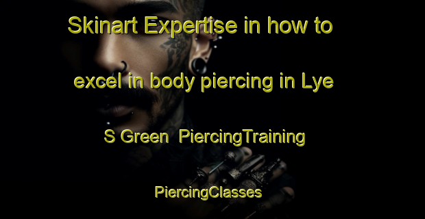 Skinart Expertise in how to excel in body piercing in Lye S Green | PiercingTraining | PiercingClasses | SkinartTraining-United Kingdom