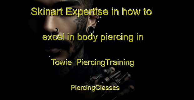 Skinart Expertise in how to excel in body piercing in Towie | PiercingTraining | PiercingClasses | SkinartTraining-United Kingdom