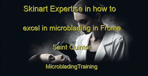 Skinart Expertise in how to excel in microblading in Frome Saint Quinton | MicrobladingTraining | MicrobladingClasses | SkinartTraining-United Kingdom