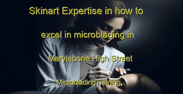 Skinart Expertise in how to excel in microblading in Marylebone High Street | MicrobladingTraining | MicrobladingClasses | SkinartTraining-United Kingdom