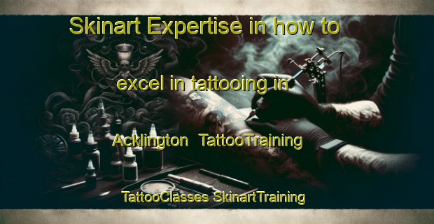 Skinart Expertise in how to excel in tattooing in Acklington | #TattooTraining #TattooClasses #SkinartTraining-United Kingdom